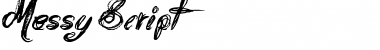 Download Messy Script Font Download Messy Script Font