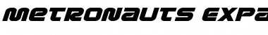 Download Metronauts Expanded Italic Font Download Metronauts Expanded Italic Font
