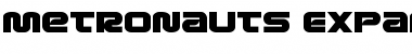 Download Metronauts Expanded Font Download Metronauts Expanded Font