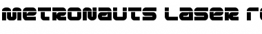 Download Metronauts Laser Font Download Metronauts Laser Font