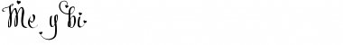 Download Meybi Font Download Meybi Font