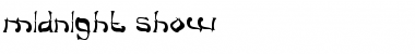 Download midnight show Font Download midnight show Font
