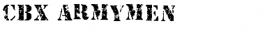 Download CBX-Armymen Font Download CBX-Armymen Font