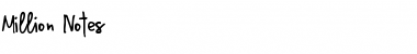 Download Million Notes Font Download Million Notes Font