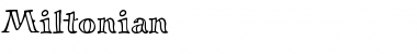 Download Miltonian Font Download Miltonian Font