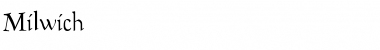 Download Milwich Font Download Milwich Font