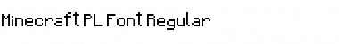 Download Minecraft PL Font Font Download Minecraft PL Font Font