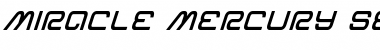 Download Miracle Mercury Semi-Bold Italic Font Download Miracle Mercury Semi-Bold Italic Font