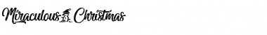 Download Miraculous&Christmas Font Download Miraculous&Christmas Font