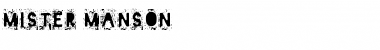 Download Mister Manson Font Download Mister Manson Font