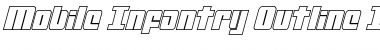 Download Mobile Infantry Outline Italic Font Download Mobile Infantry Outline Italic Font