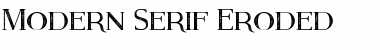 Download Modern Serif Eroded Font Download Modern Serif Eroded Font