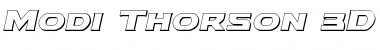 Download Modi Thorson 3D Italic Font Download Modi Thorson 3D Italic Font