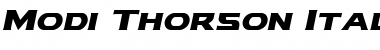 Download Modi Thorson Italic Font Download Modi Thorson Italic Font
