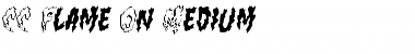 Download CC Flame On Font Download CC Flame On Font
