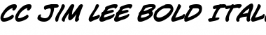 Download CC Jim Lee Font Download CC Jim Lee Font