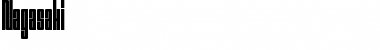 Download Nagasaki Font Download Nagasaki Font