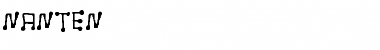 Download NANTEN Font Download NANTEN Font