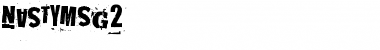Download NastyMSG2 Font Download NastyMSG2 Font