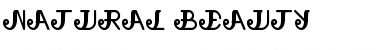 Download natural beauty Font Download natural beauty Font