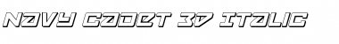 Download Navy Cadet 3D Italic Font Download Navy Cadet 3D Italic Font