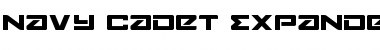 Download Navy Cadet Expanded Font Download Navy Cadet Expanded Font