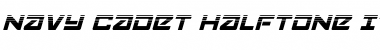 Download Navy Cadet Halftone Italic Font Download Navy Cadet Halftone Italic Font