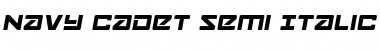 Download Navy Cadet Semi-Italic Font Download Navy Cadet Semi-Italic Font