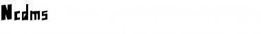 Download Ncdms Font Download Ncdms Font