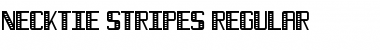 Download Necktie Stripes Font Download Necktie Stripes Font