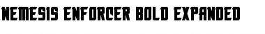 Download Nemesis Enforcer Bold Expanded Font Download Nemesis Enforcer Bold Expanded Font