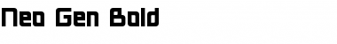 Download Neo Gen Font Download Neo Gen Font