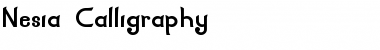 Download Nesia_Calligraphy Font Download Nesia_Calligraphy Font