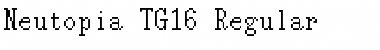 Download Neutopia (TG16) Font Download Neutopia (TG16) Font