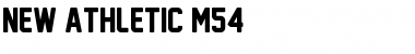 Download New Athletic M54 Font Download New Athletic M54 Font