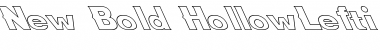 Download New Bold HollowLefti Font Download New Bold HollowLefti Font