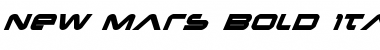 Download New Mars Bold Italic Font Download New Mars Bold Italic Font