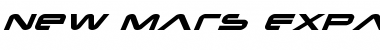 Download New Mars Expanded Italic Font Download New Mars Expanded Italic Font