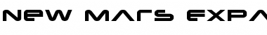 Download New Mars Expanded Font Download New Mars Expanded Font