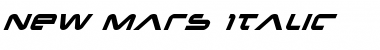 Download New Mars Italic Font Download New Mars Italic Font
