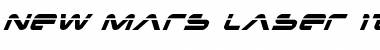 Download New Mars Laser Italic Font Download New Mars Laser Italic Font