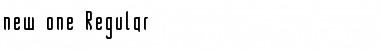 Download new one Font Download new one Font