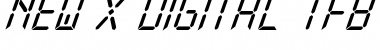 Download New X Digital tfb Font Download New X Digital tfb Font