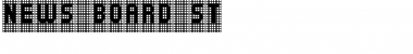 Download News Board St Font Download News Board St Font