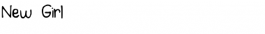 Download New_Girl Font Download New_Girl Font