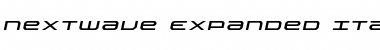 Download Nextwave Expanded Italic Font Download Nextwave Expanded Italic Font