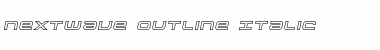 Download Nextwave Outline Italic Font Download Nextwave Outline Italic Font