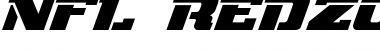 Download NFL RedZone Font Download NFL RedZone Font