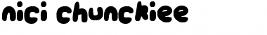 Download nici-chunckiee Font Download nici-chunckiee Font