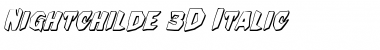 Download Nightchilde 3D Italic Font Download Nightchilde 3D Italic Font